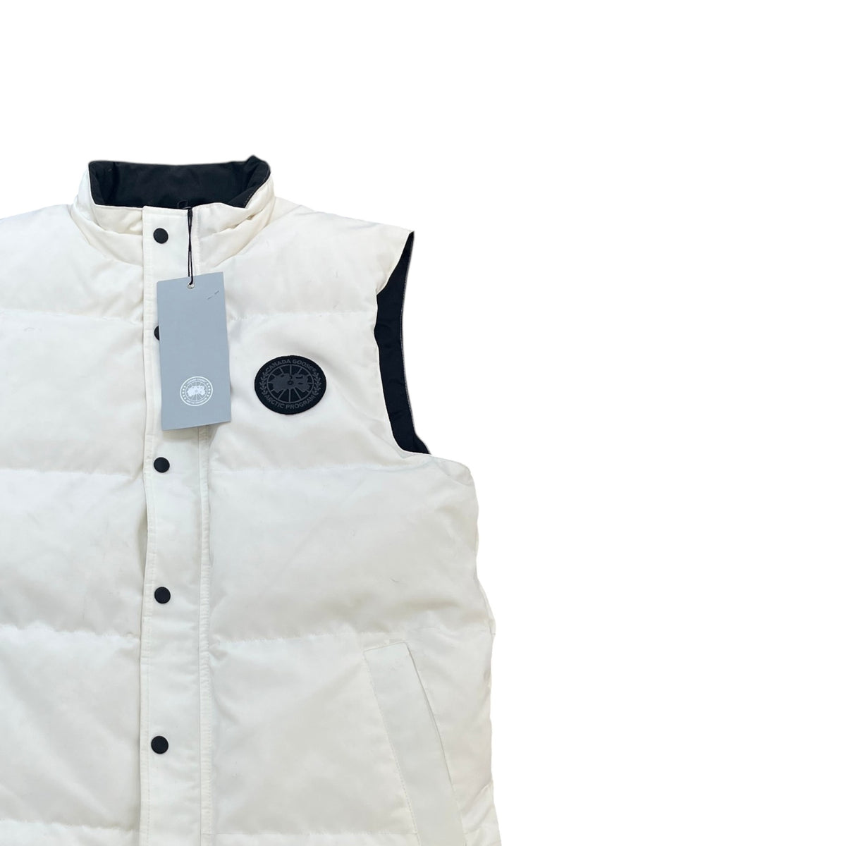 Men's Carson Gilet White Size L - Photo 3