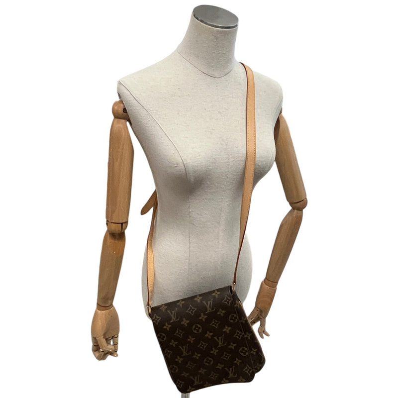 Women's Monogram Musette Salsa Messenger Bag Brown