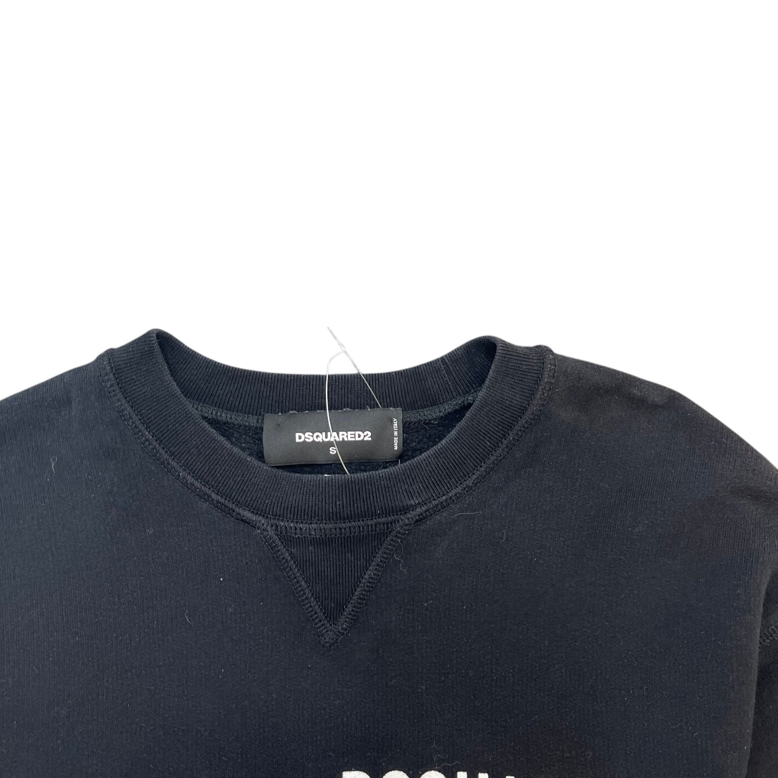 Men's Logo Print Sweatshirt Black Size S - Photo 5