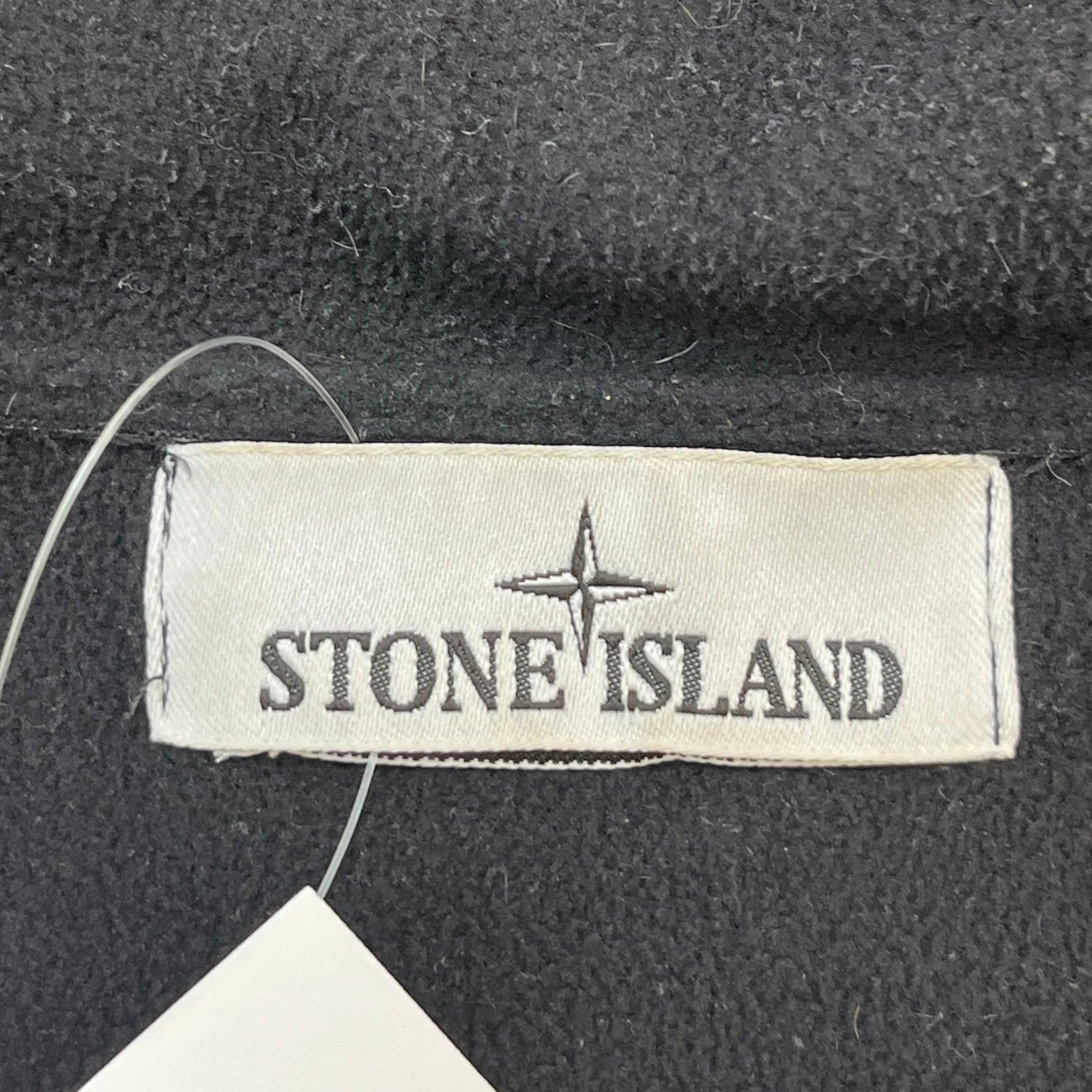 Men's Applique Logo Down Jacket Black Size XXL - Photo 5