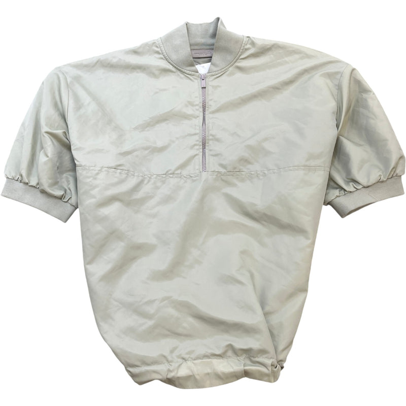 Men's Logo Patch Windbreaker Green Size S