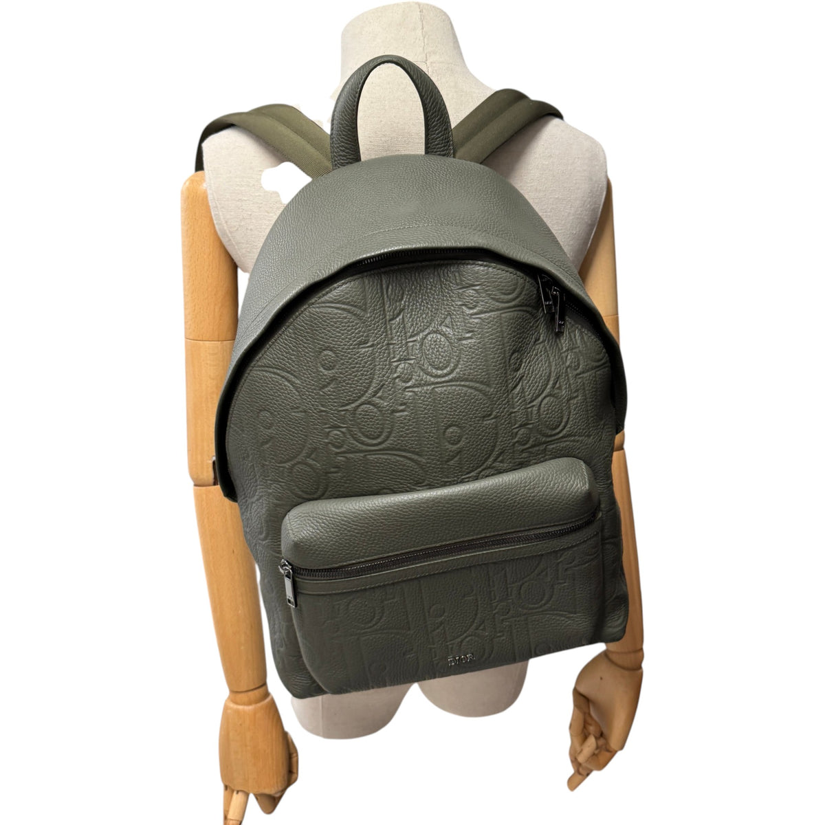 Men's Rider Zipped Backpack Khaki - Photo 2