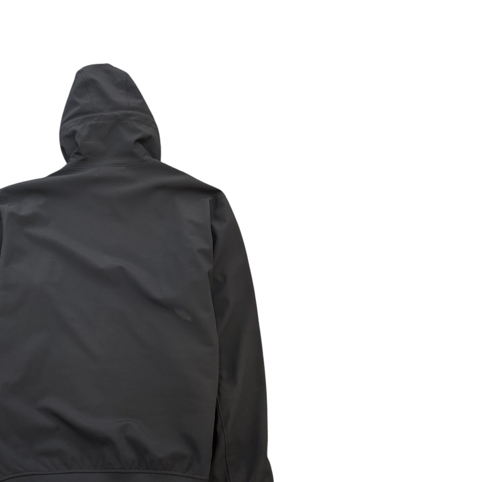 Men's Applique Logo Down Jacket Black Size XXL - Photo 4