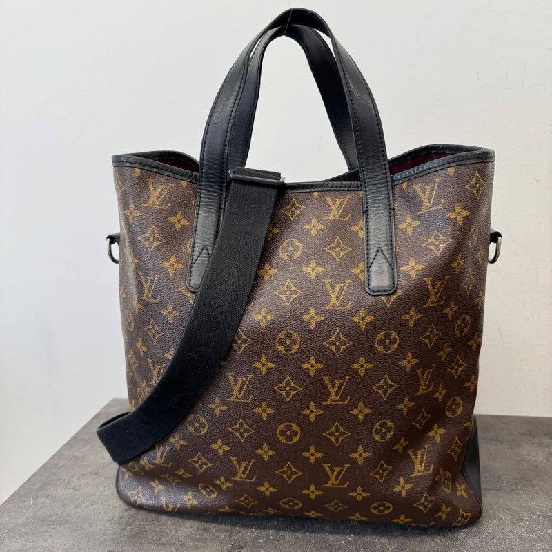 Women's Monogram Macassar Davis Tote Handbag Brown