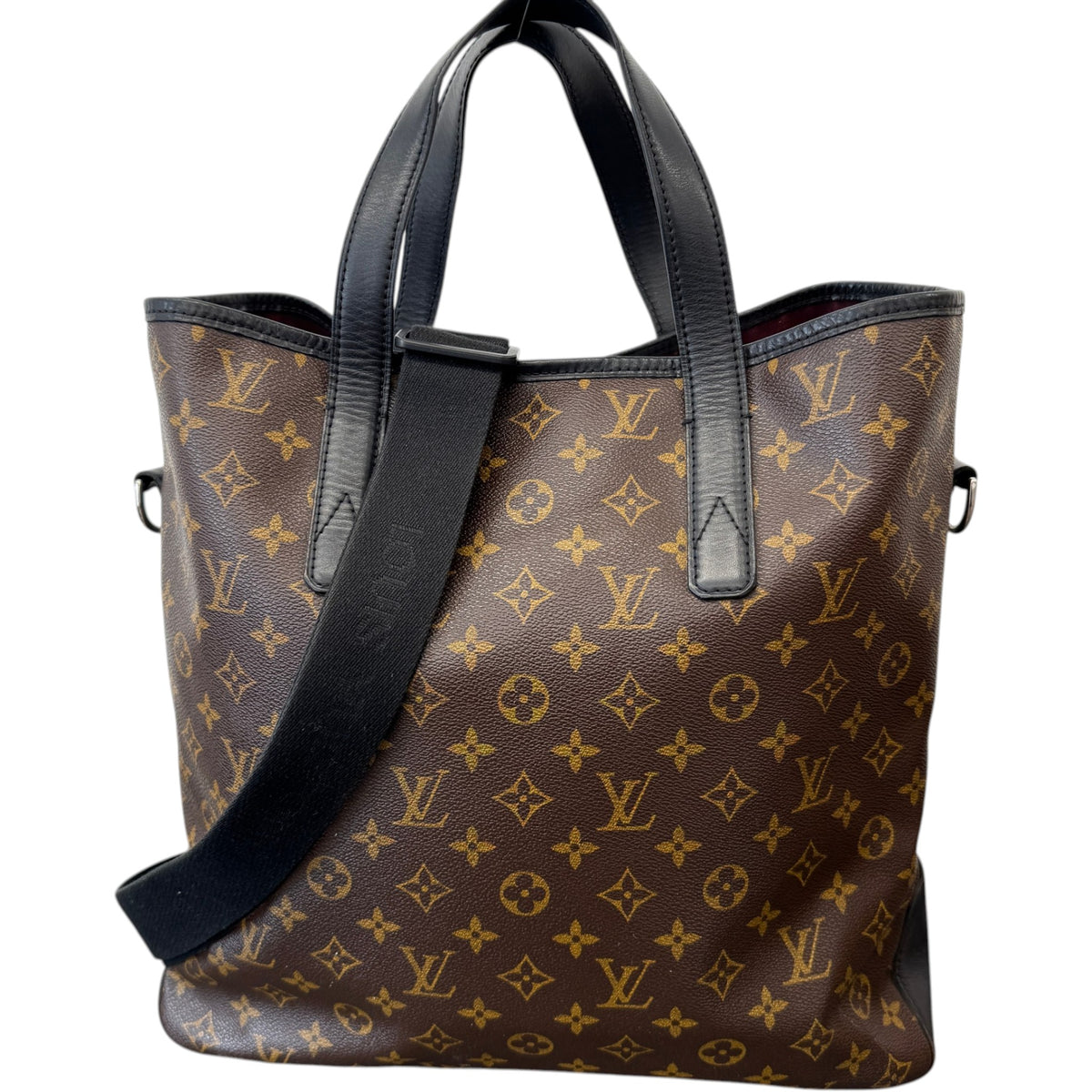 Women's Monogram Macassar Davis Tote Handbag Brown - Photo 1