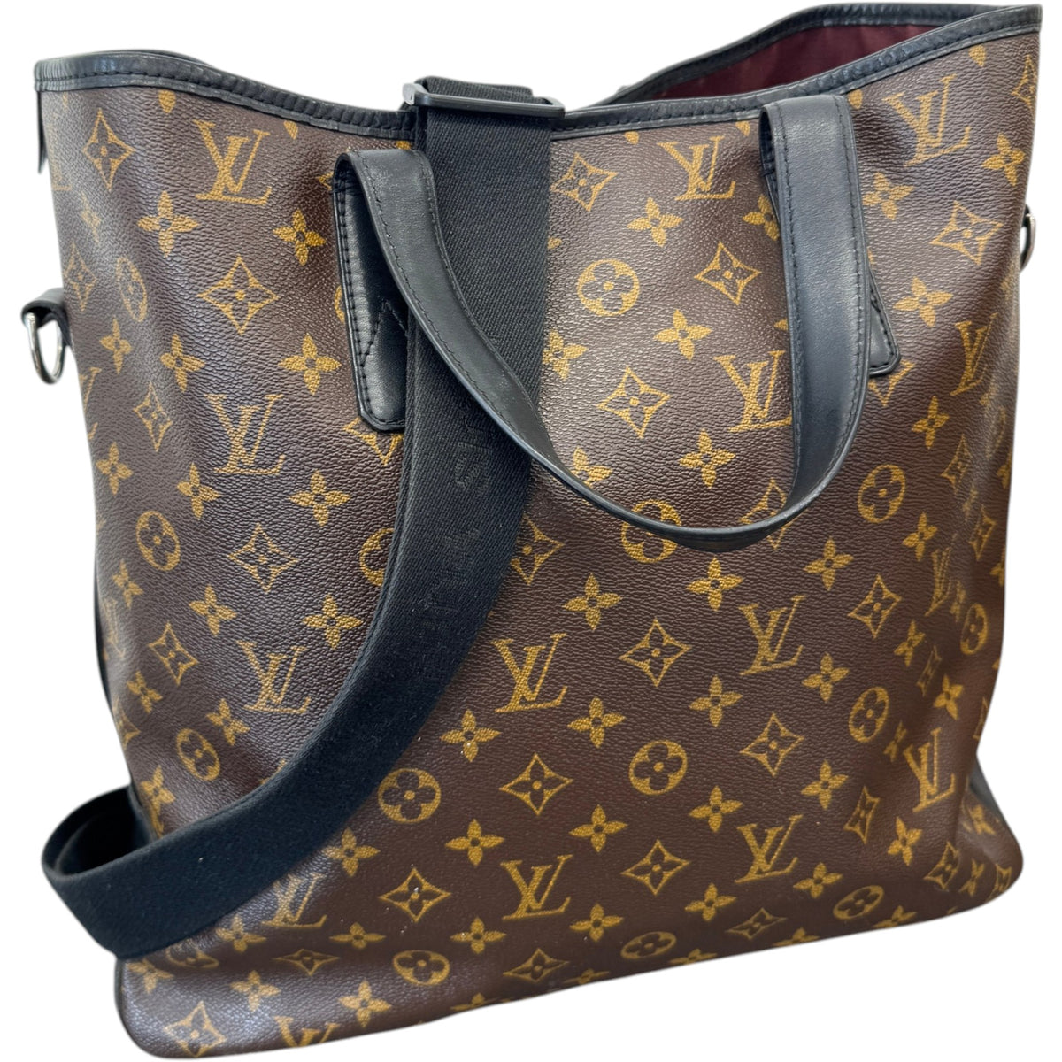 Women's Monogram Macassar Davis Tote Handbag Brown - Photo 4