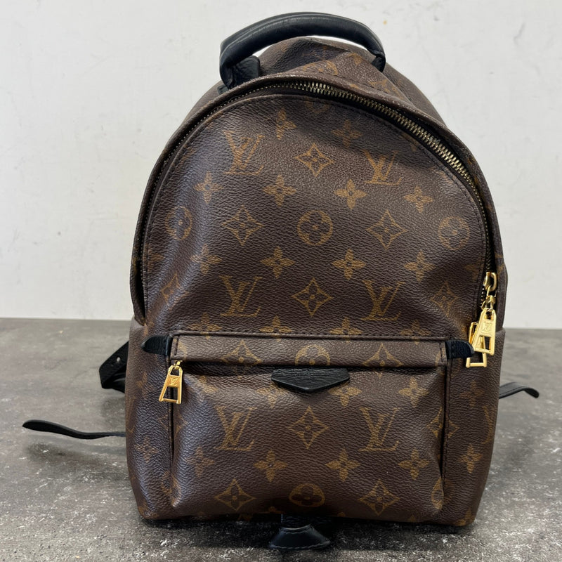 Women's Monogram Palm Springs MM Backpack Brown