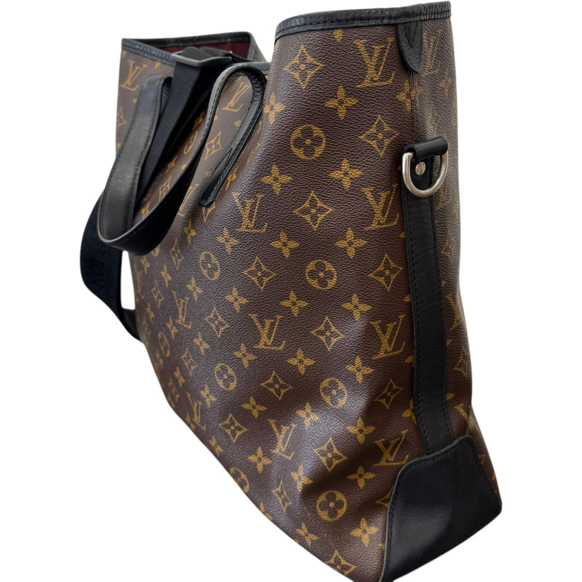 Women's Monogram Macassar Davis Tote Handbag Brown - Photo 5