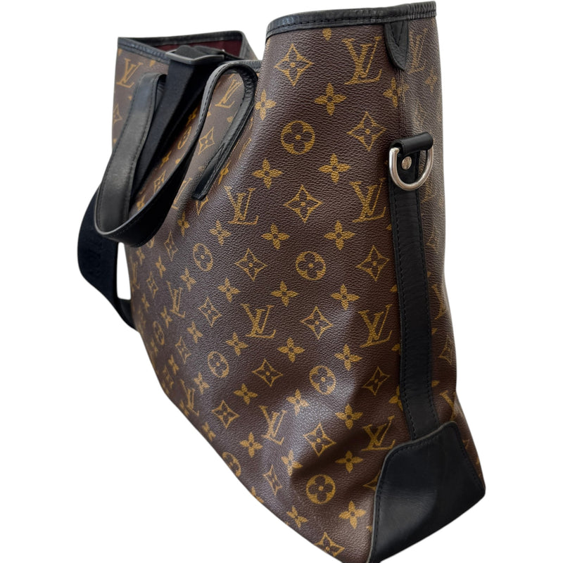 Women's Monogram Macassar Davis Tote Handbag Brown