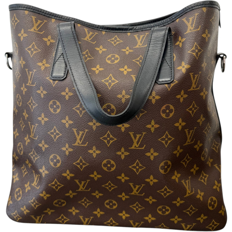 Women's Monogram Macassar Davis Tote Handbag Brown