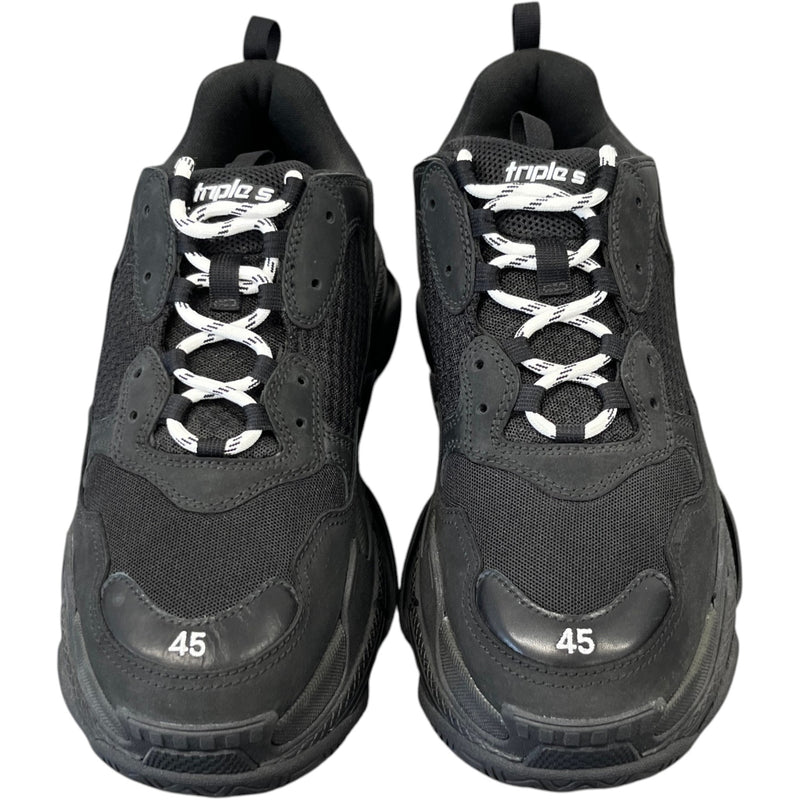 Men's Triple S Low Trainers Black Size EU 45 / UK 11