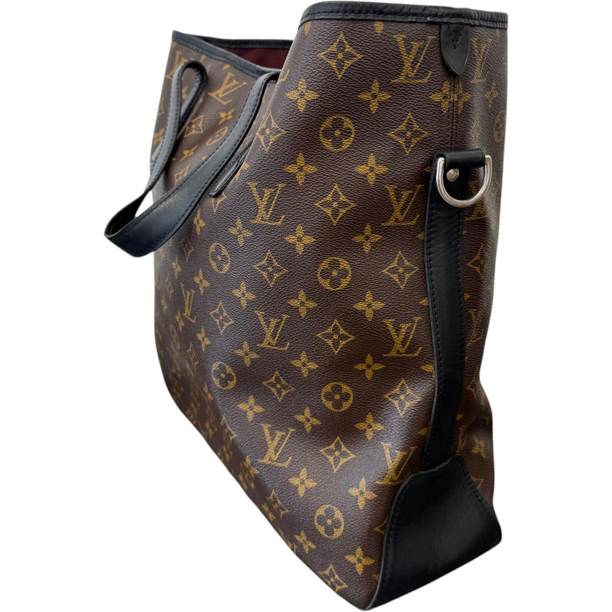 Women's Monogram Macassar Davis Tote Handbag Brown - Photo 6