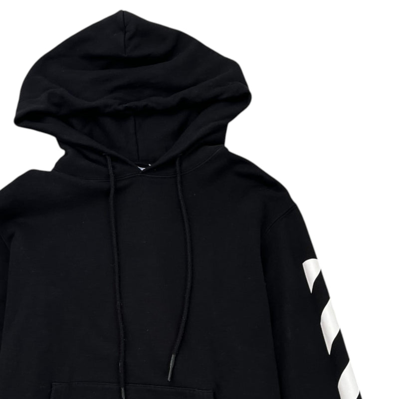 Men's Arrow Logo Hoodie Black Size S