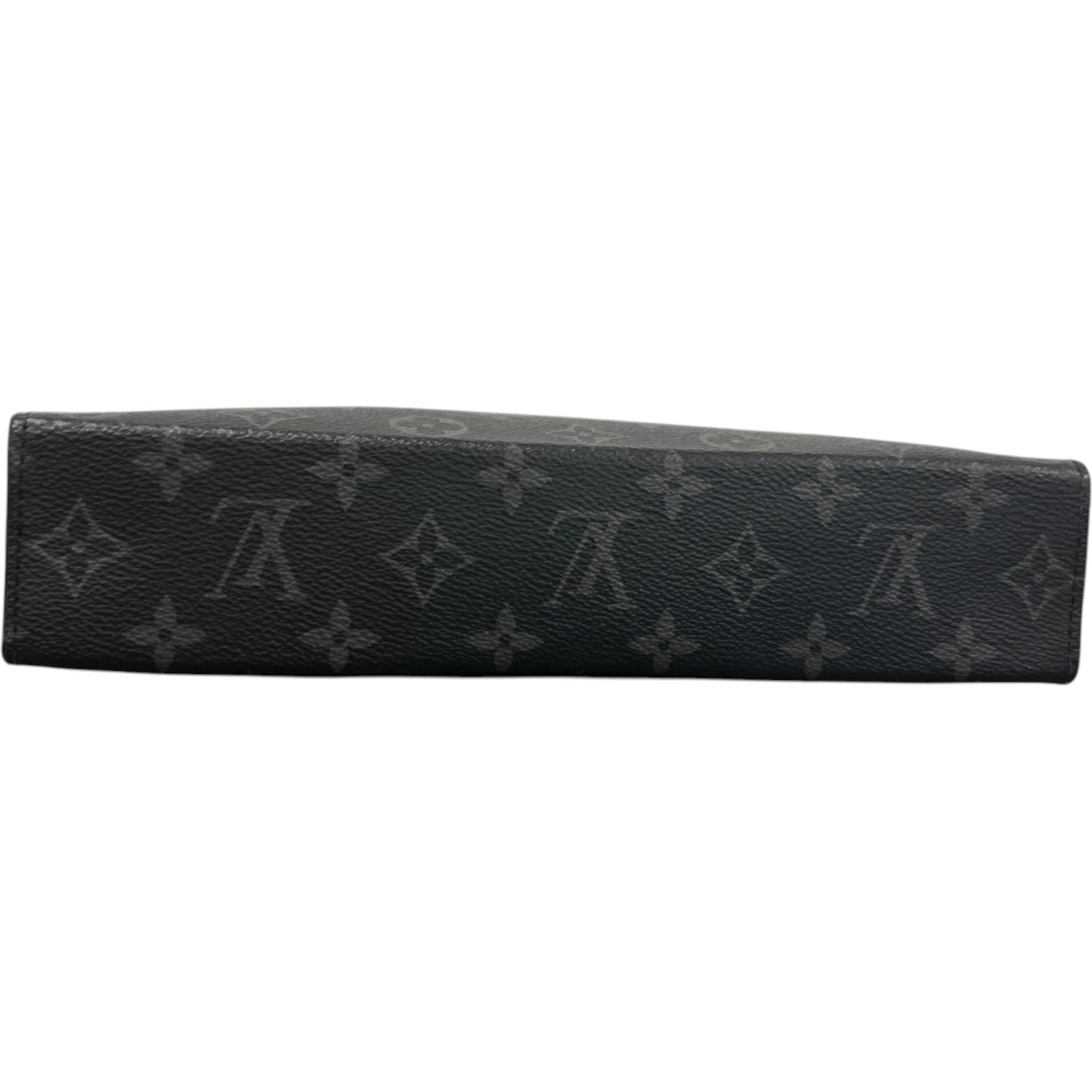 Men's Monogram Eclipse Pochette Voyage Mm Pouch Charcoal - Photo 9