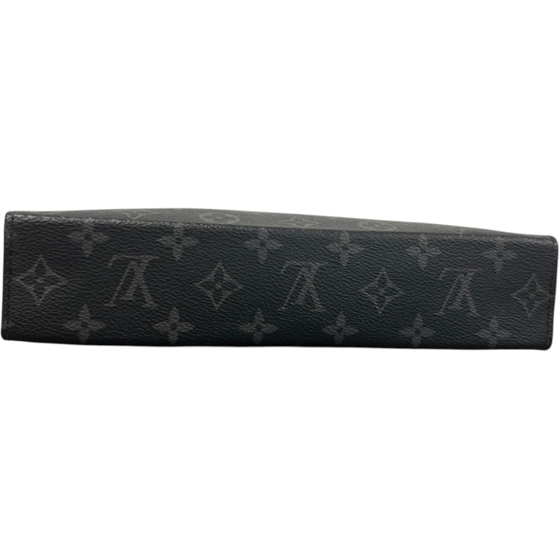 Men's Monogram Eclipse Pochette Voyage Mm Pouch Charcoal
