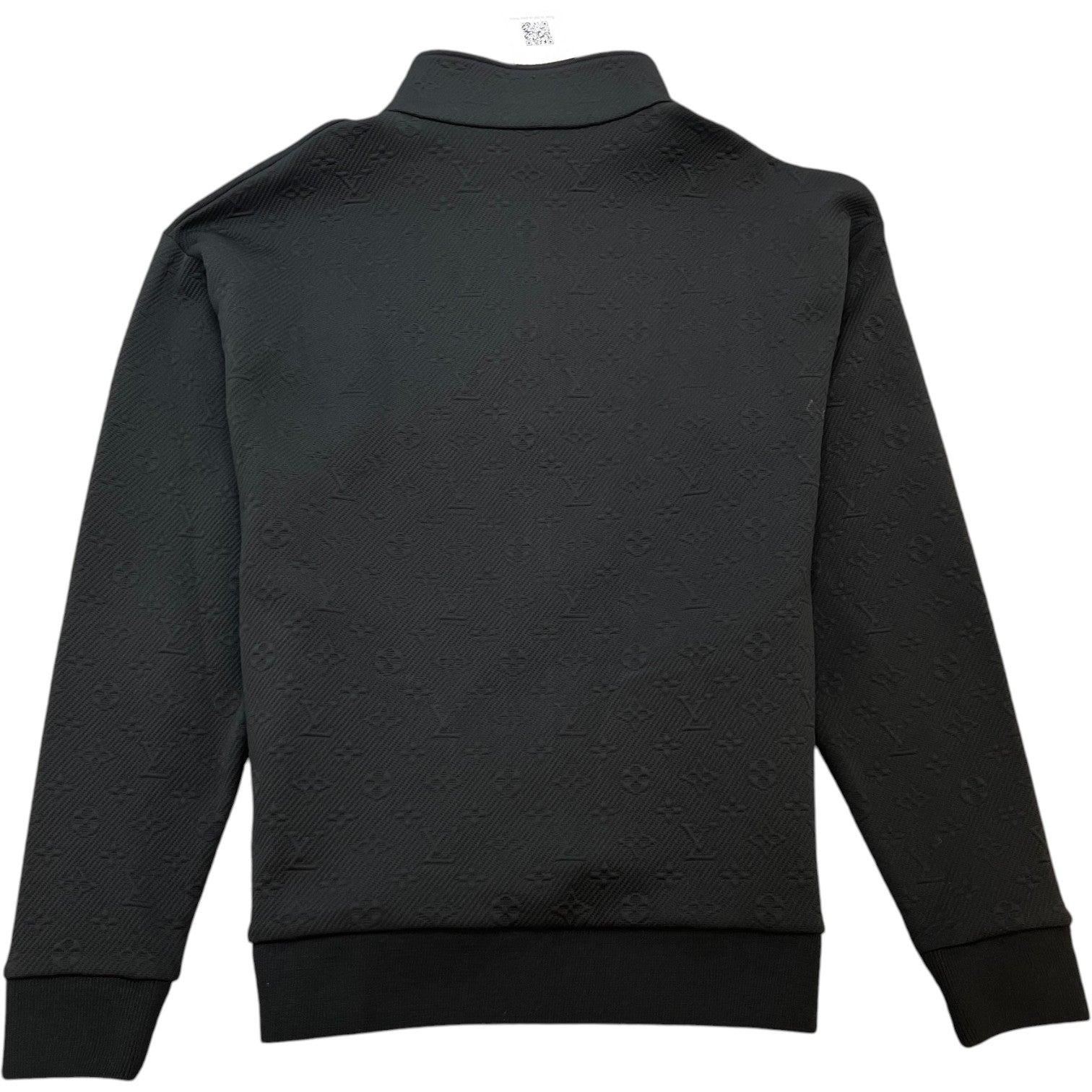 Men's Monogram Fleece Jacket Black Size L - Photo 2
