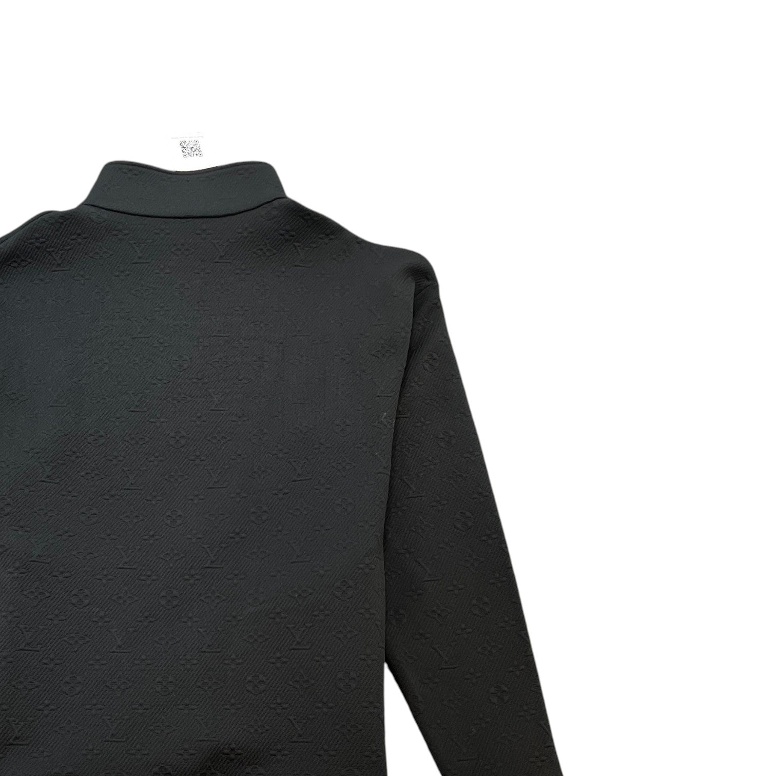 Men's Monogram Fleece Jacket Black Size L - Photo 4