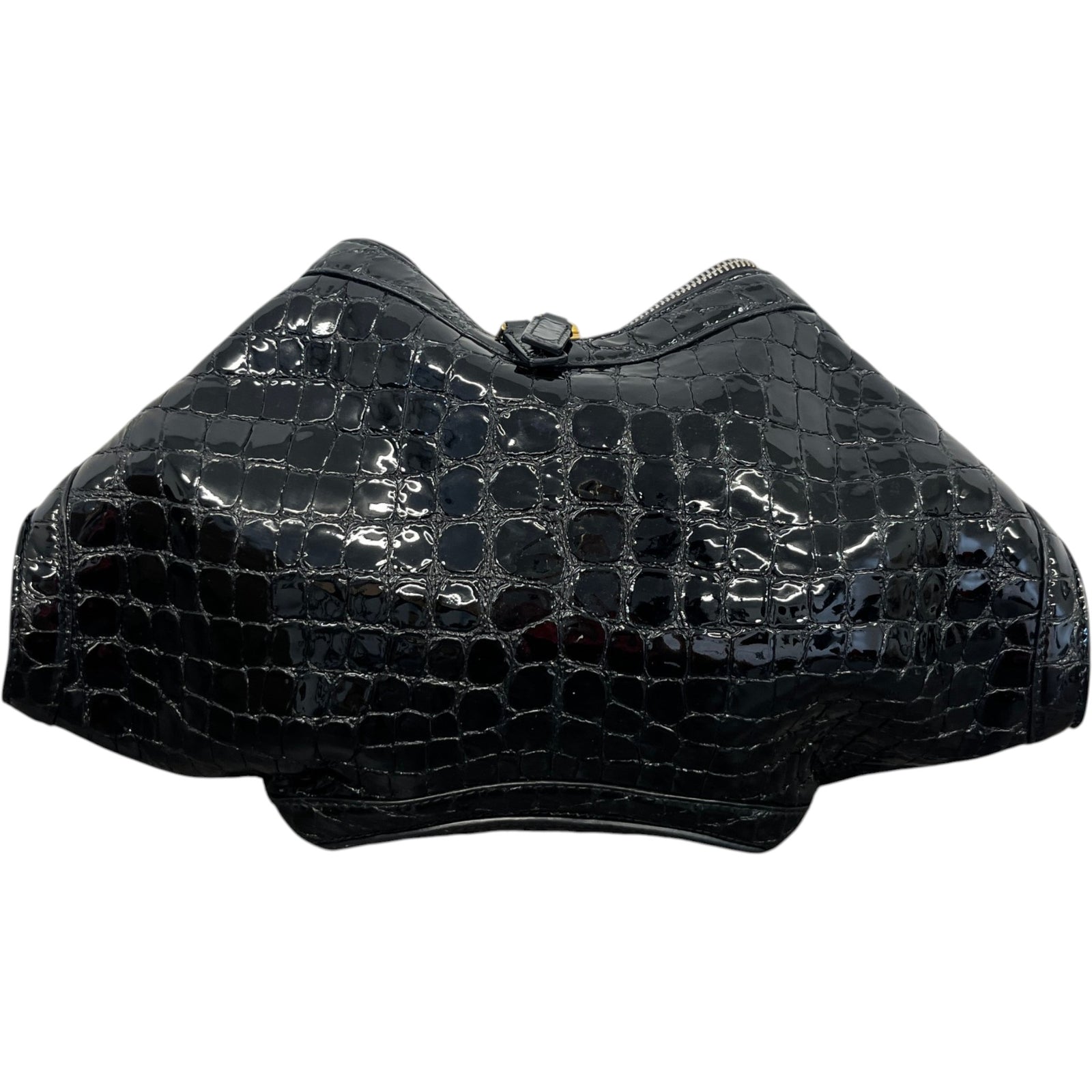 Women's De Manta Embossed Clutch Black - Photo 2
