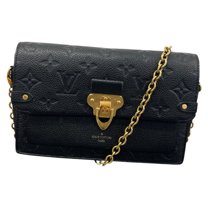 Women's Vavin Wallet On Chain Crossbody Bag Black