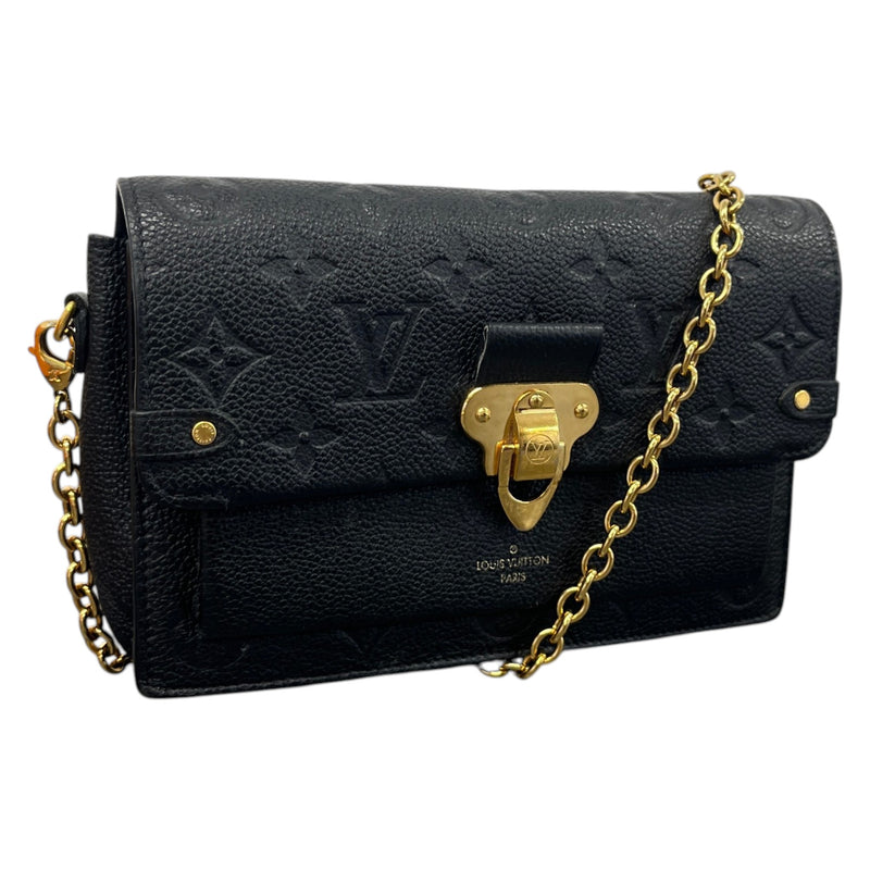 Women's Vavin Wallet On Chain Crossbody Bag Black