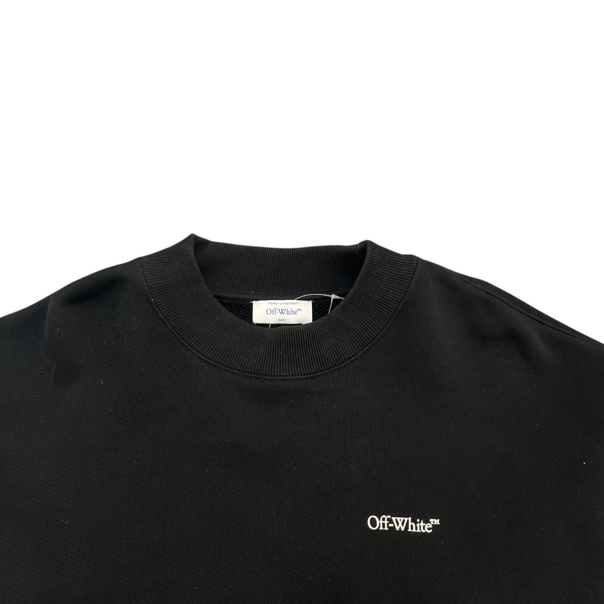 Men's Arrow Logo Sweatshirt Black Size S - Photo 5