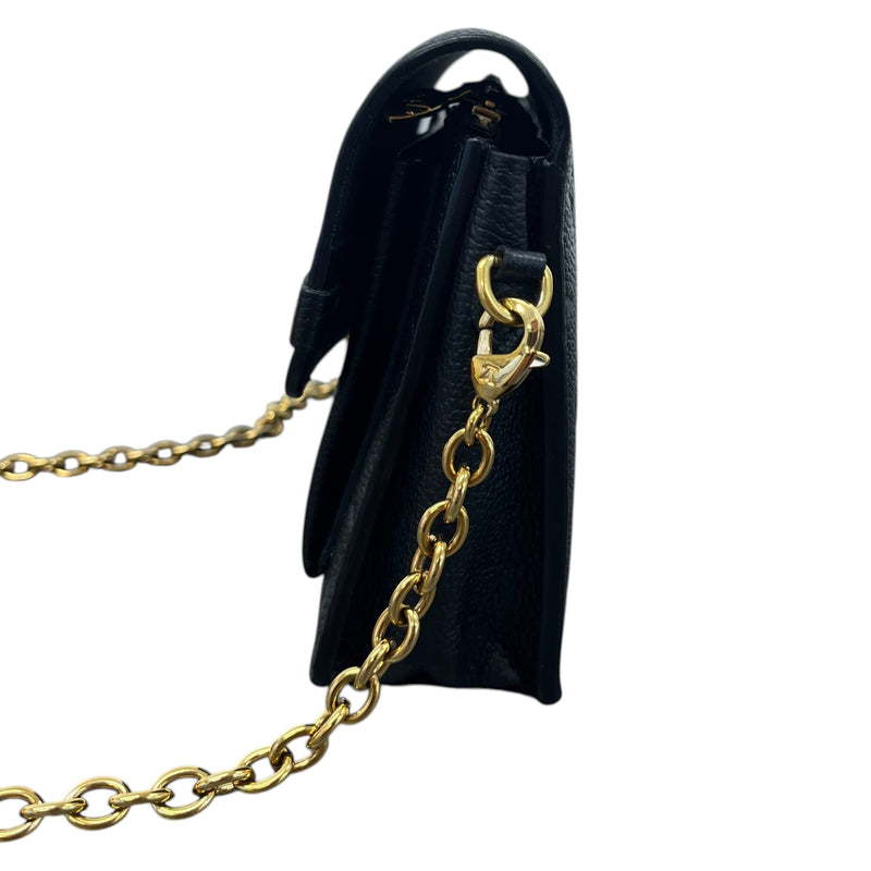 Women's Vavin Wallet On Chain Crossbody Bag Black