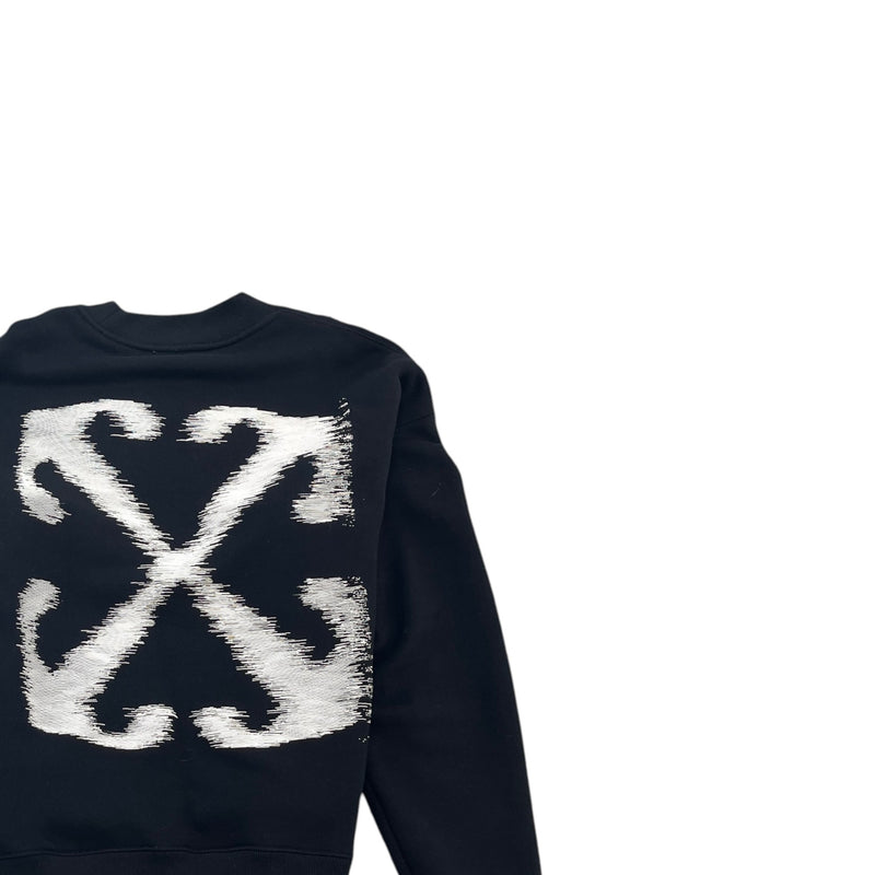Men's Arrow Logo Sweatshirt Black Size S