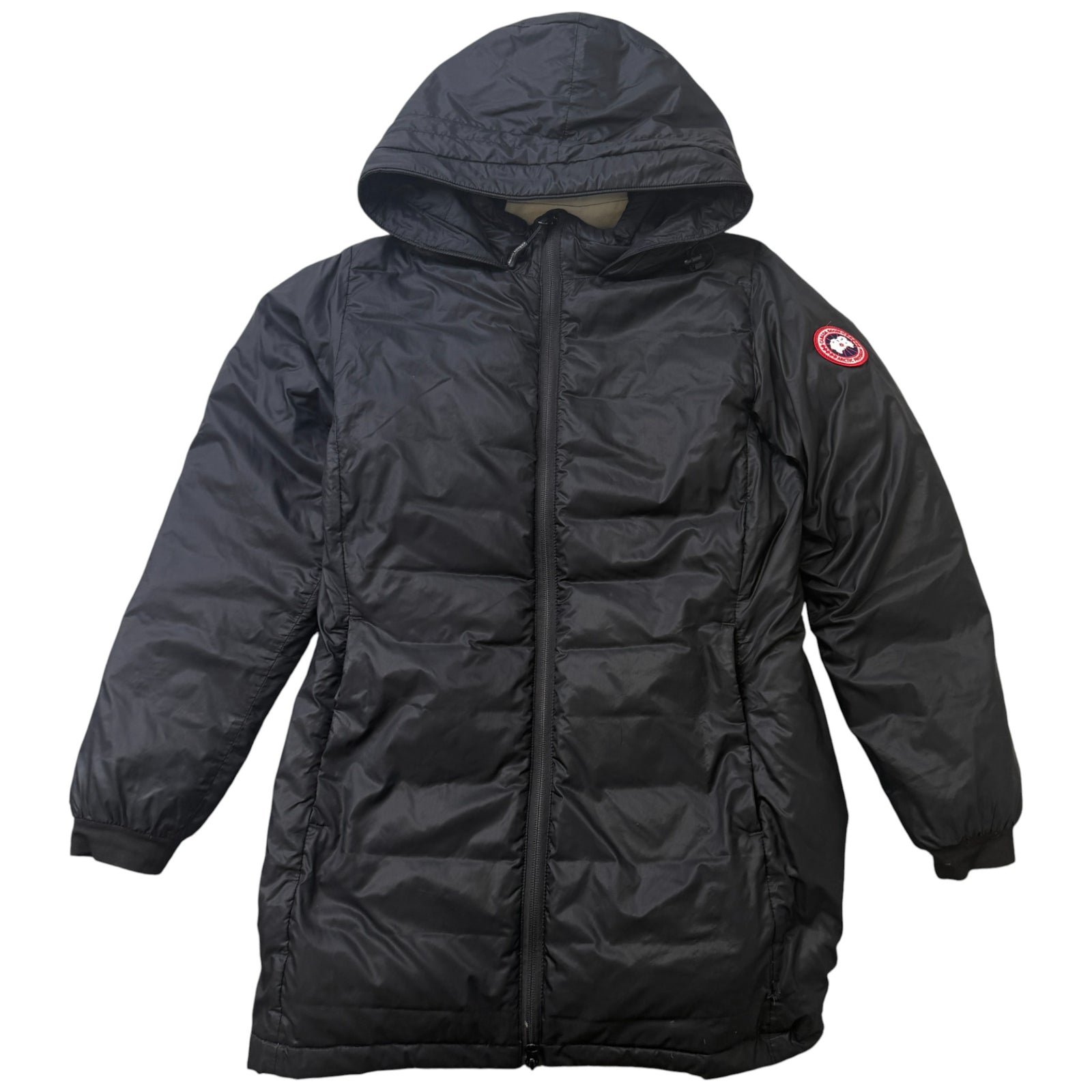 Women's Camp Down Jacket Black Size S - Photo 1