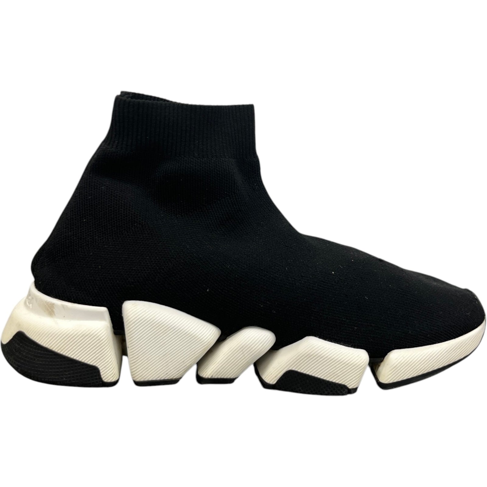 Women's Speed Sock High Trainers Black Size EU 38 / UK 5 - Photo 4