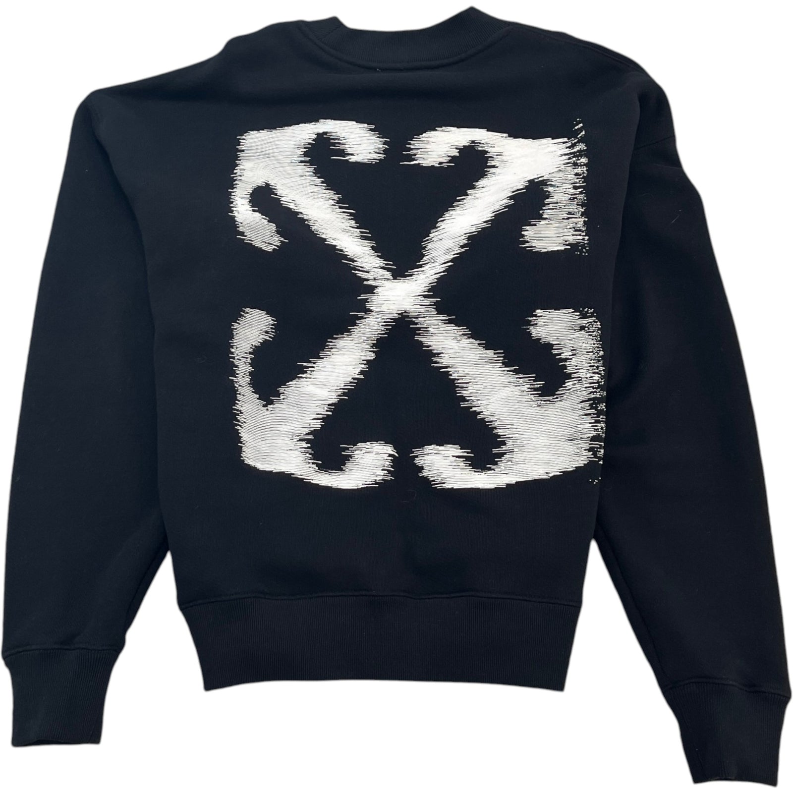 Men's Arrow Logo Sweatshirt Black Size S - Photo 2