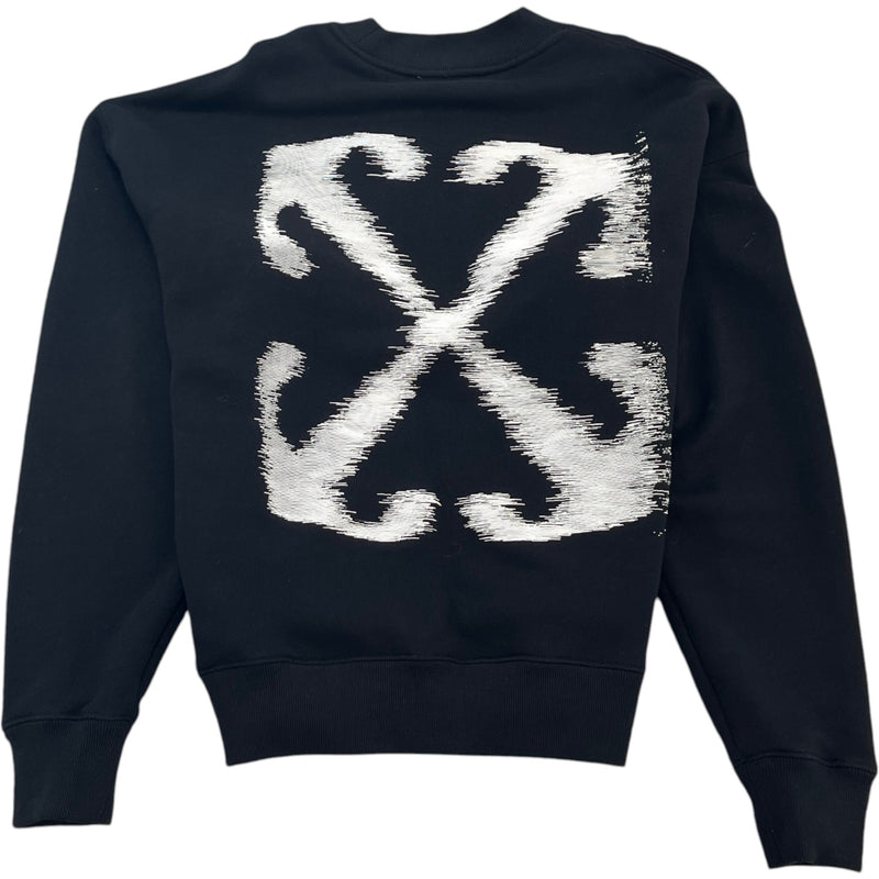 Men's Arrow Logo Sweatshirt Black Size S