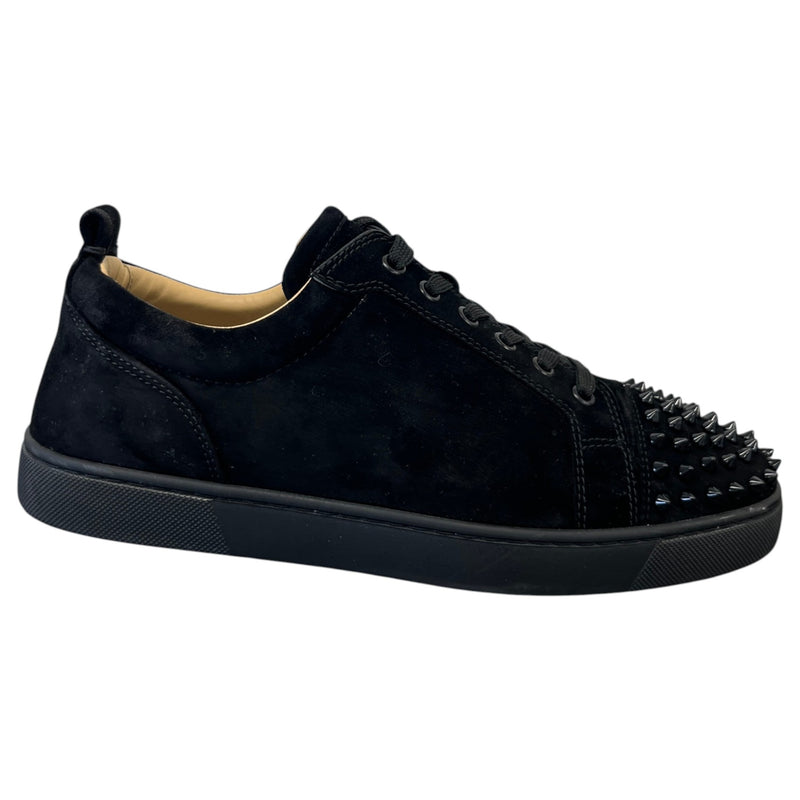 Men's Louis Spikes Flat Low Trainers Black Size UK 8 / EU 42