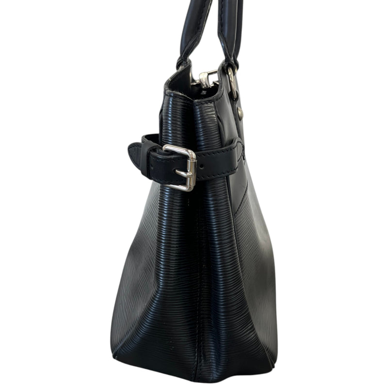 Women's Epi Leather Passy Pm Bag Black