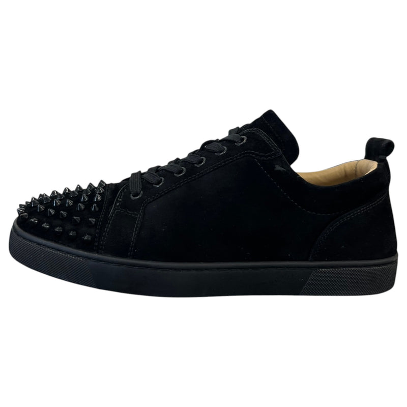 Men's Louis Spikes Flat Low Trainers Black Size UK 8 / EU 42