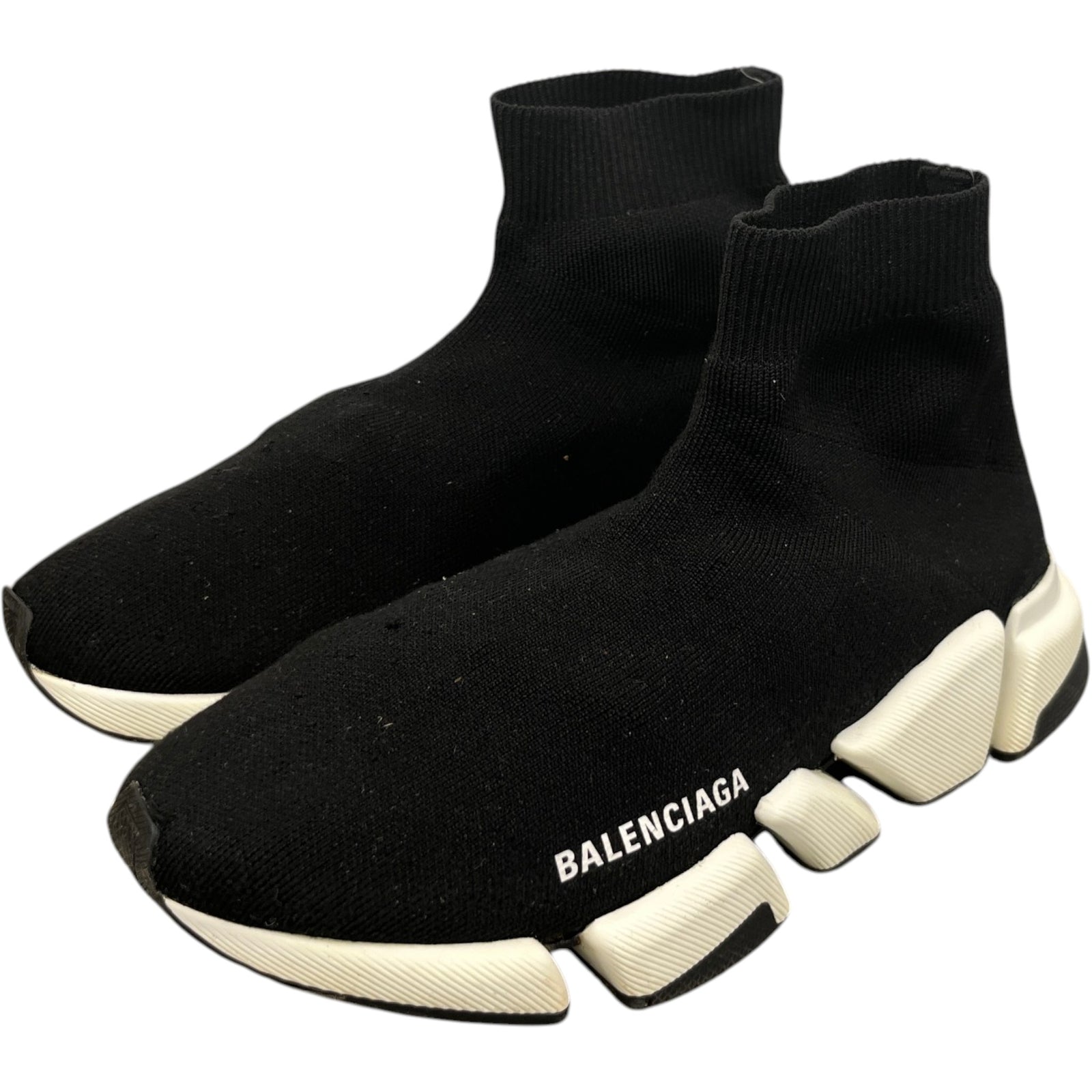 Women's Speed Sock High Trainers Black Size EU 38 / UK 5 - Photo 9