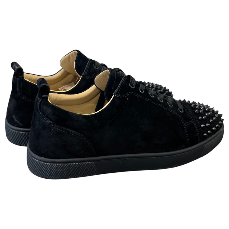 Men's Louis Spikes Flat Low Trainers Black Size UK 8 / EU 42
