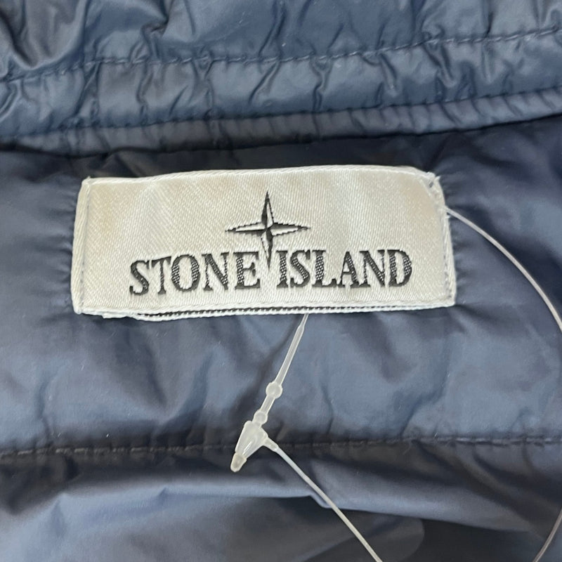 Men's Crinkle Reps Hooded Jacket Navy Size M