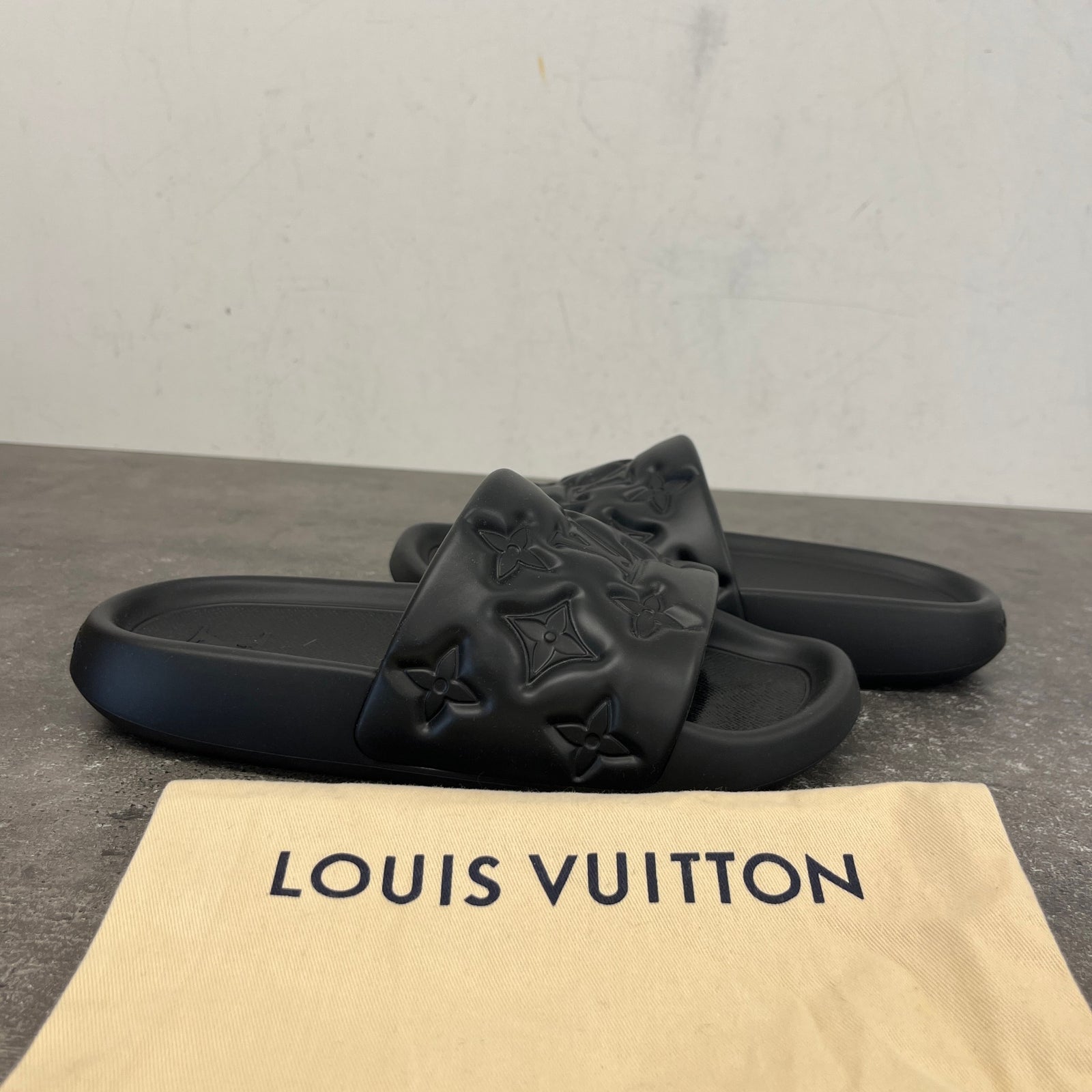 Men's Waterfront Mules Slides Black Size UK 5 / EU 39 - Photo 11