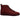 Men's Louis Orlato Flat High Trainers Burgundy Size EU 41.5 / UK 7.5