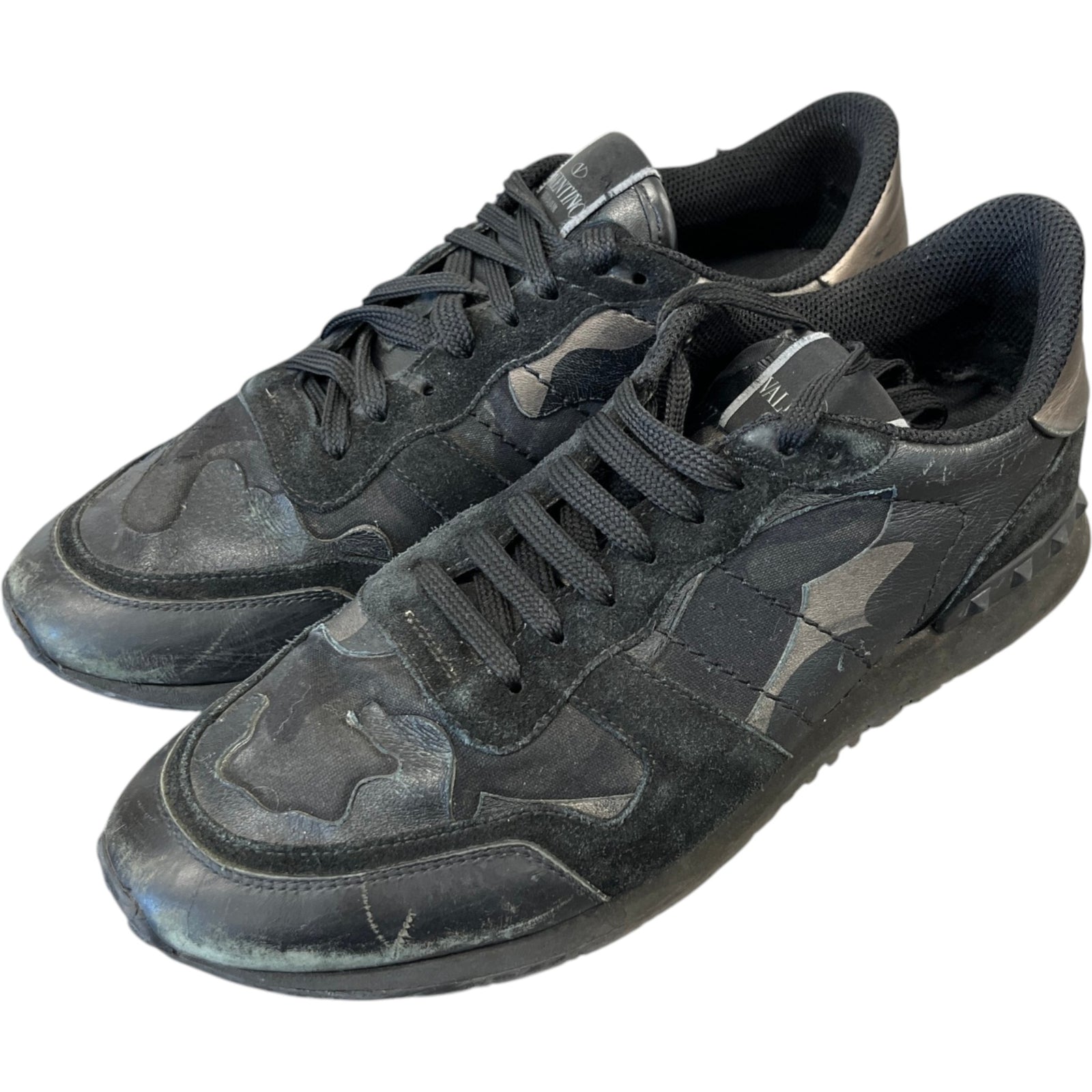 Men's Rock Runner Low Trainers Black Size EU 43 / UK 9 - Photo 9