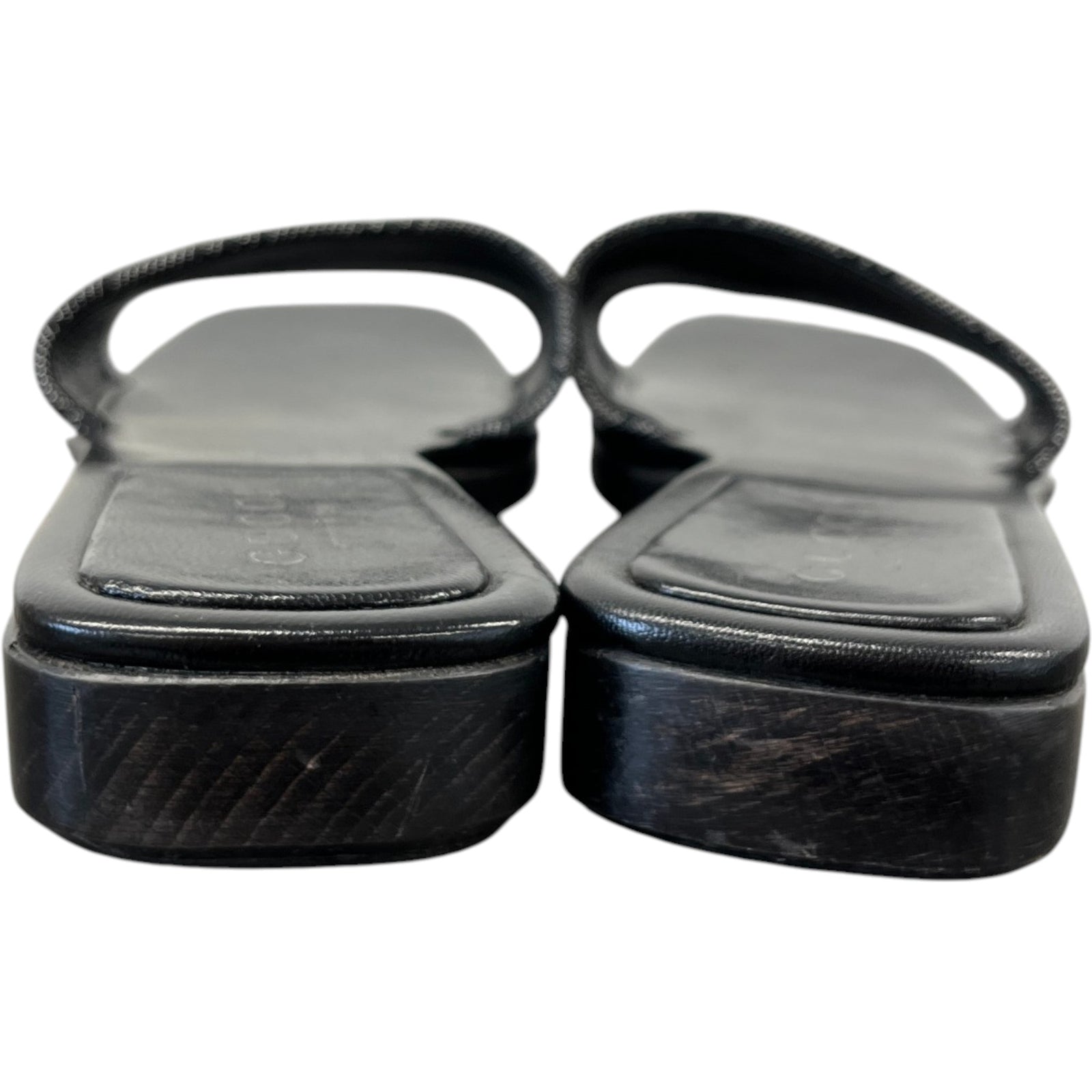 Women's Gg Supreme Platform Sandals Black Size EU 40 / UK 7 - Photo 7