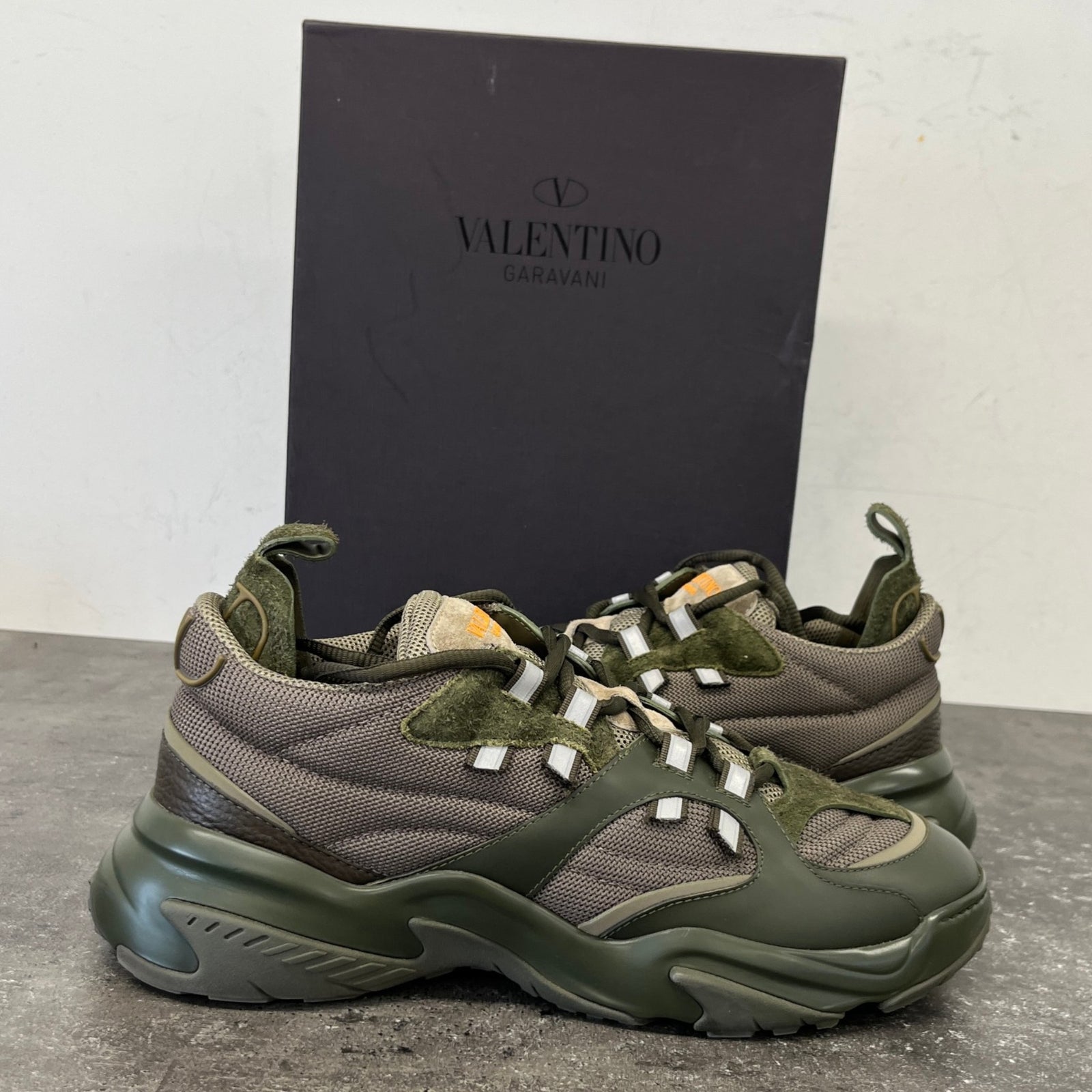 Men's Afterdusk Low Trainers Khaki Size UK 9 / EU 43 - Photo 12