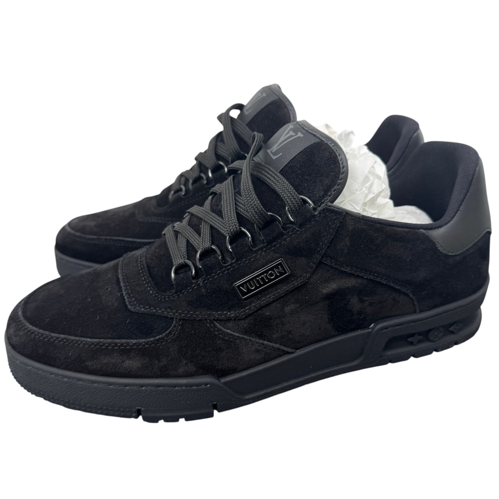 Men's lv Low Trainers Black Size UK 8 / EU 42 - Photo 7