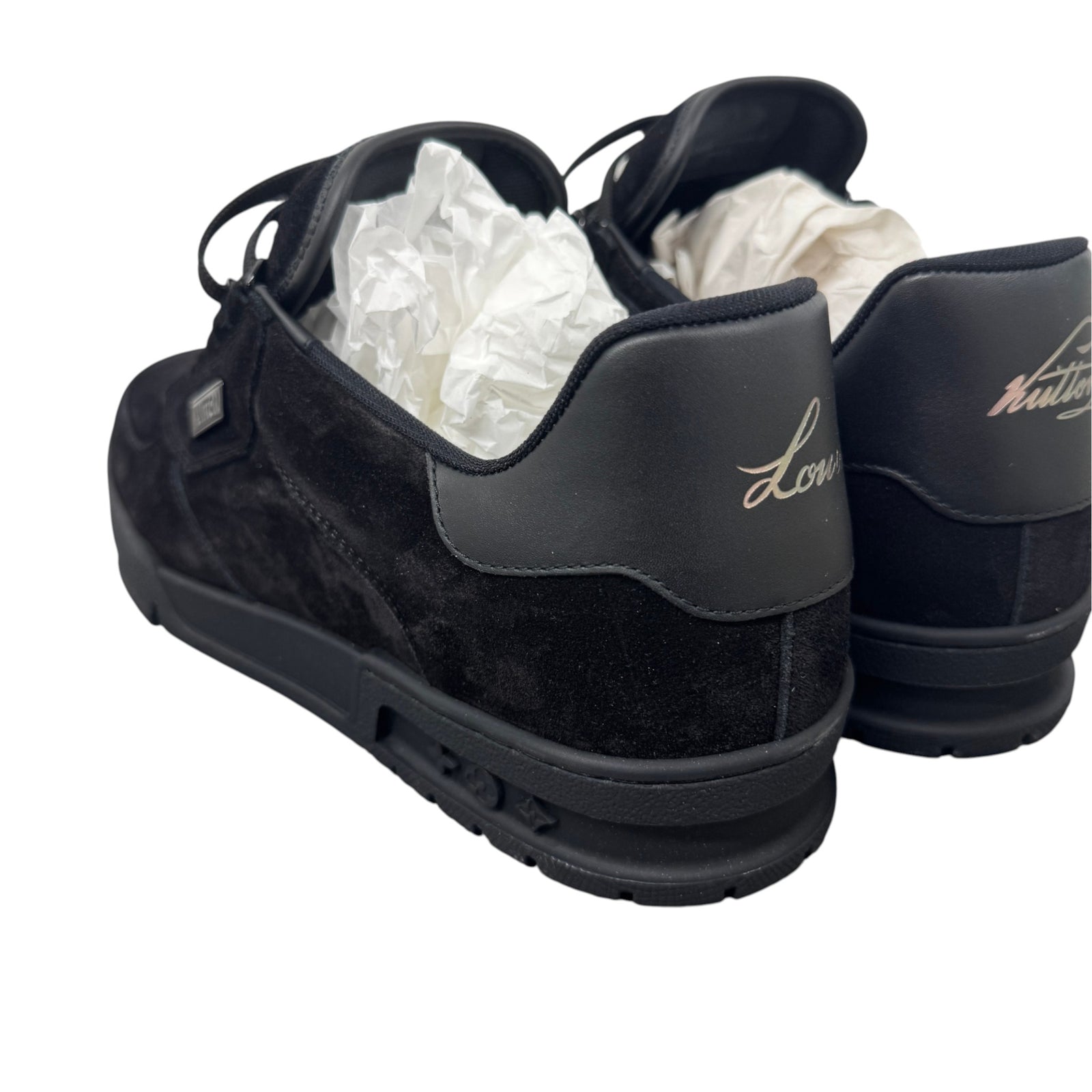 Men's lv Low Trainers Black Size UK 8 / EU 42 - Photo 8