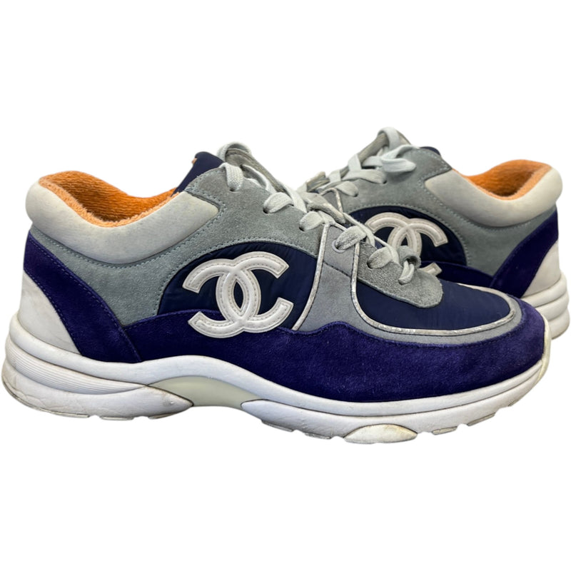 Men's Cc Logo Low Trainers Purple Size EU 40 / UK 6