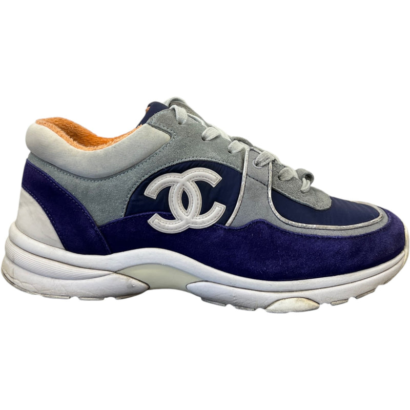 Men's Cc Logo Low Trainers Purple Size EU 40 / UK 6