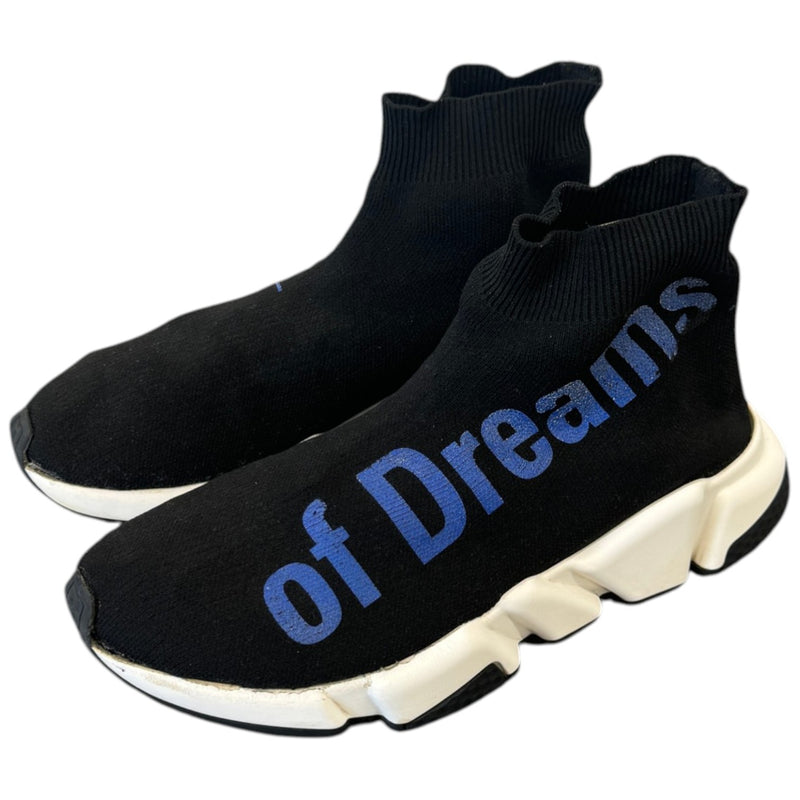 Men's Speed Sock High Trainers Black Size EU 40 / UK 6