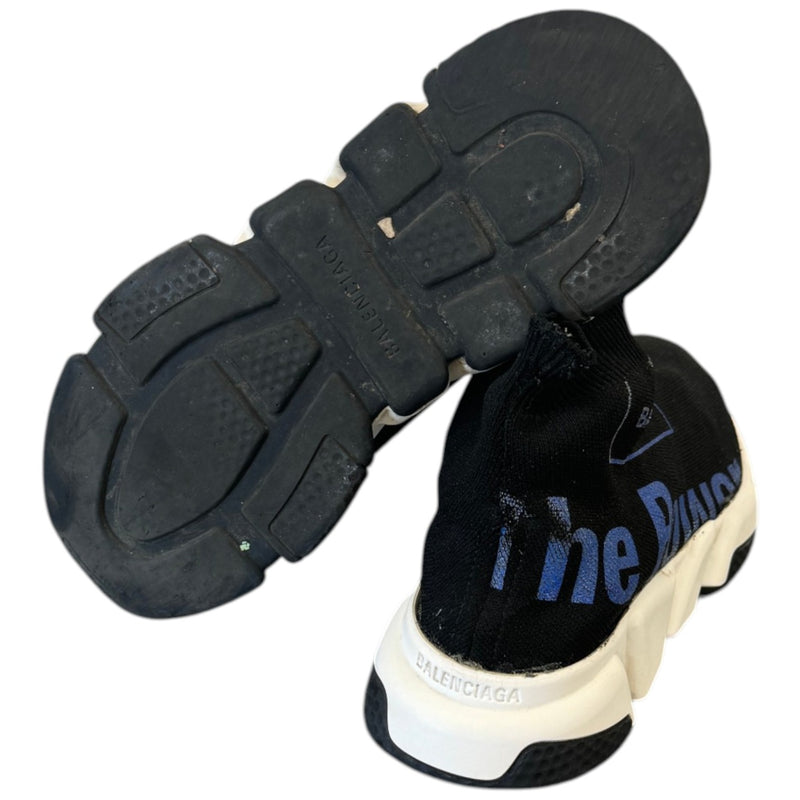 Men's Speed Sock High Trainers Black Size EU 40 / UK 6