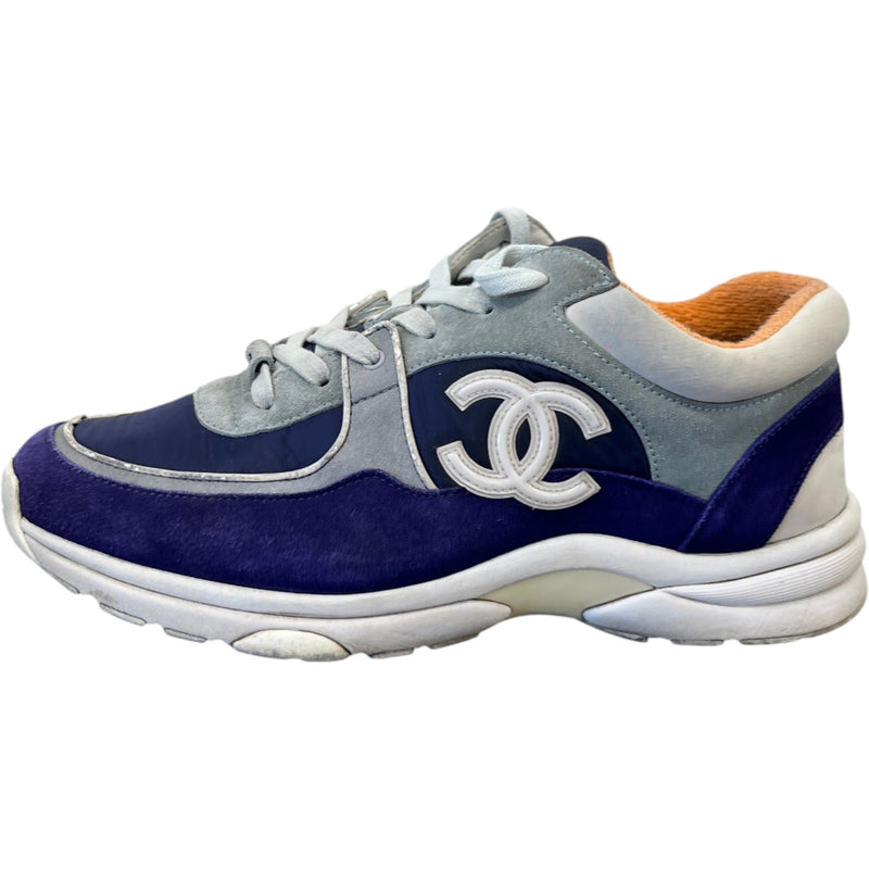 Men's Cc Logo Low Trainers Purple Size EU 40 / UK 6