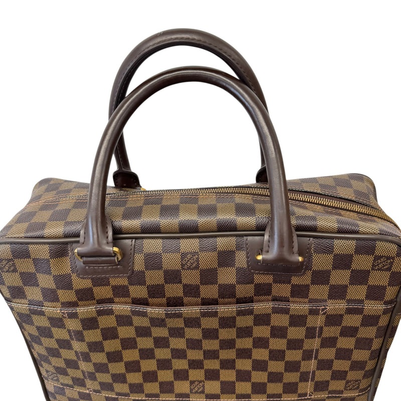 Men's Damier Ebene Icare Briefcase Brown